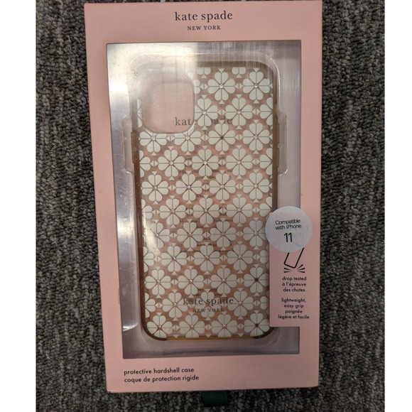 Kate Spade iPhone 11 Case Protective Hardshell New With Tags Floral - Picture 1 of 5